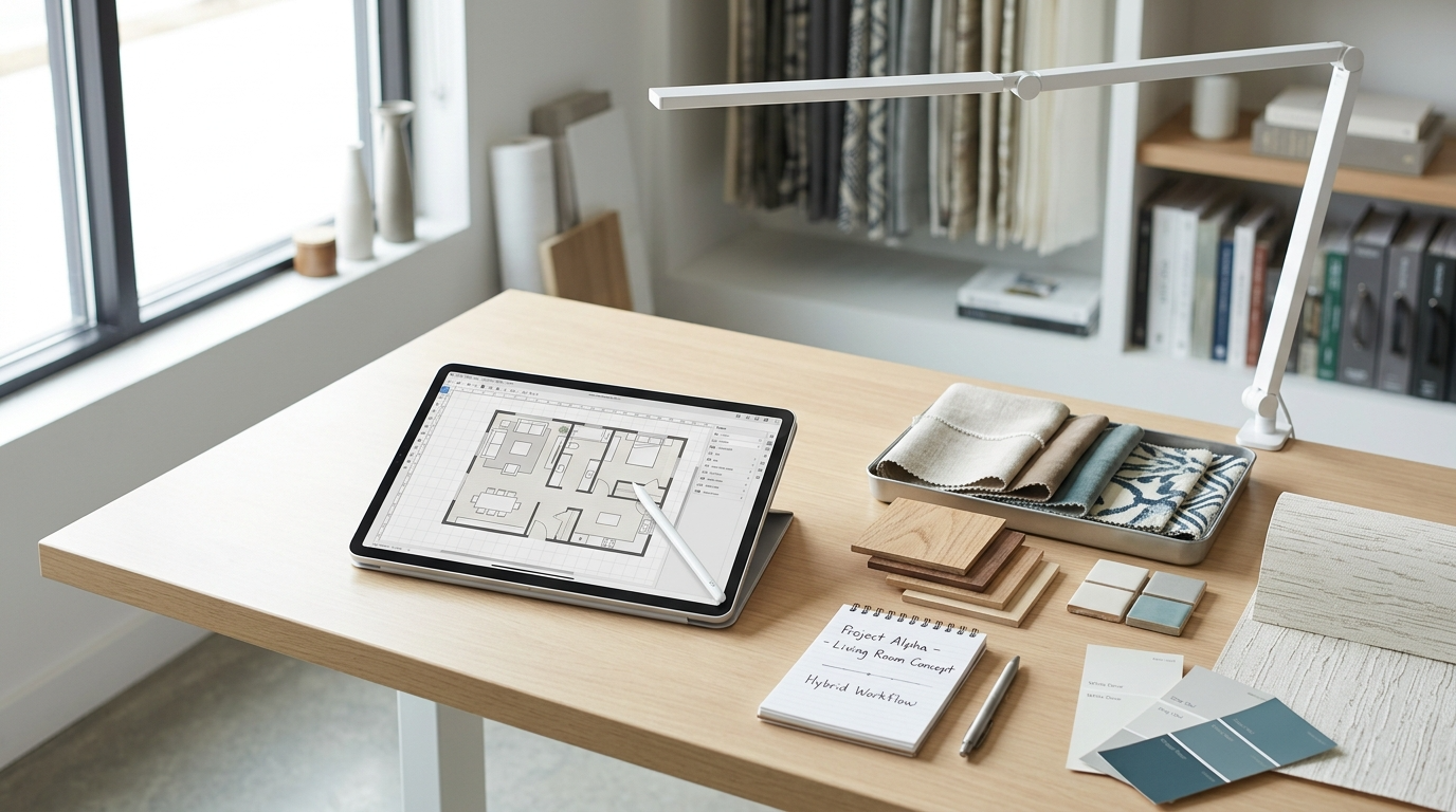 8) Color palette + paint consultation